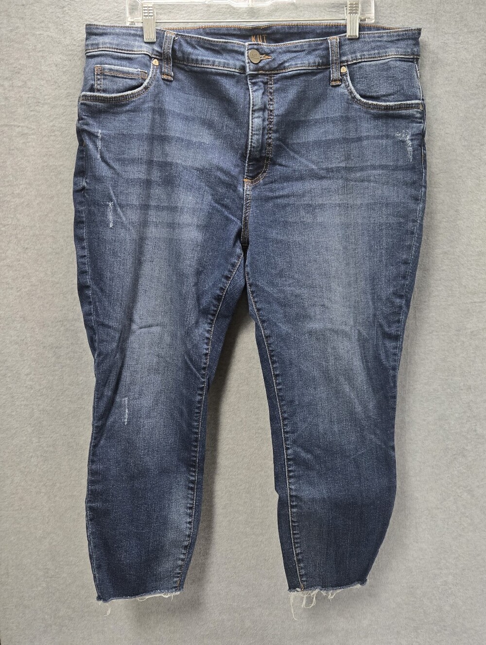 Kut From The Kloth Crop Skinny Jeans Size 16W